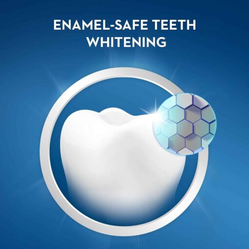 enamel safe whitening with crest gentle routine
